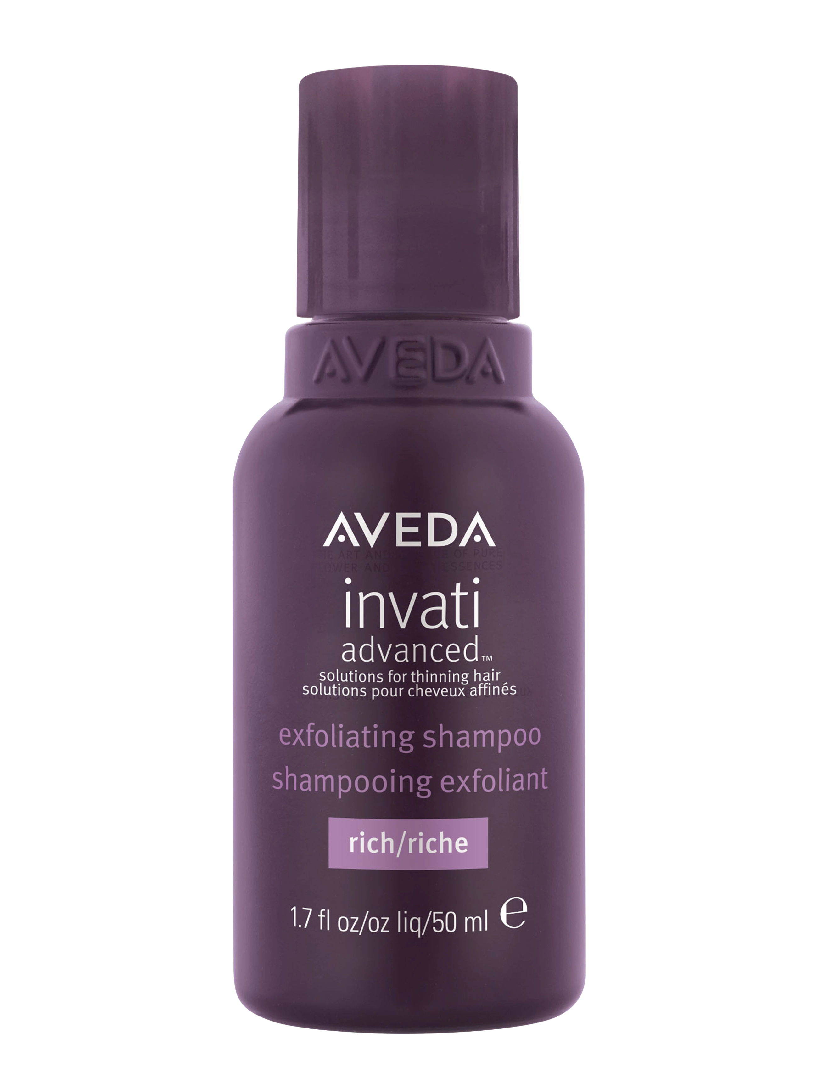 Aveda Invati Advanced Exfoliating Shampoo Rich Travel Size, Shampoo, Nude, Str: 50 ml