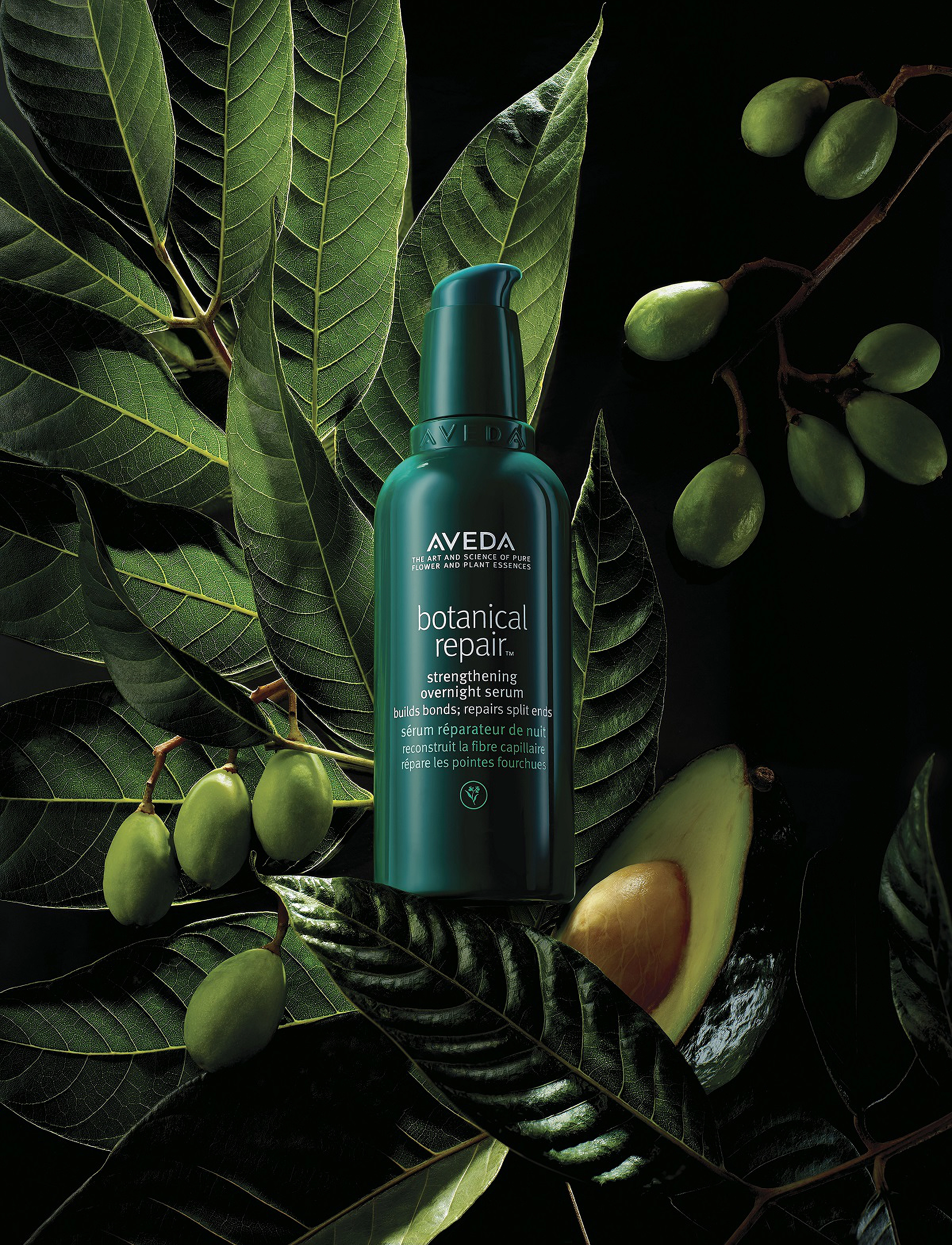 Aveda Botanical Repair Strengthening Overnight Serum, 100 ml, Nude, Pleje > Behandlinger, Dame