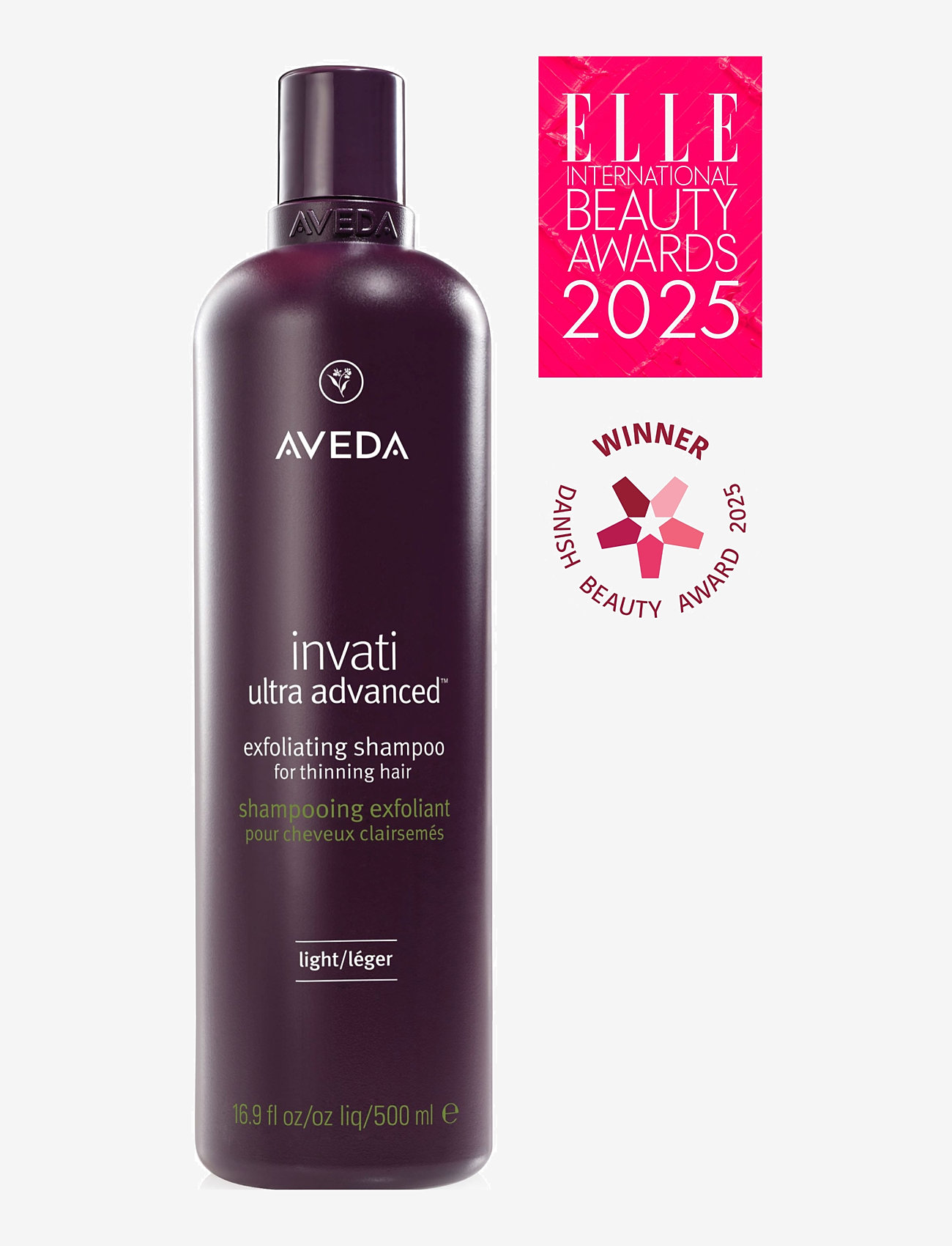 Aveda - Invati Ultra Advanced Exfoliating Shampoo Light 500ml - resestorlekar & kits - no color - 0