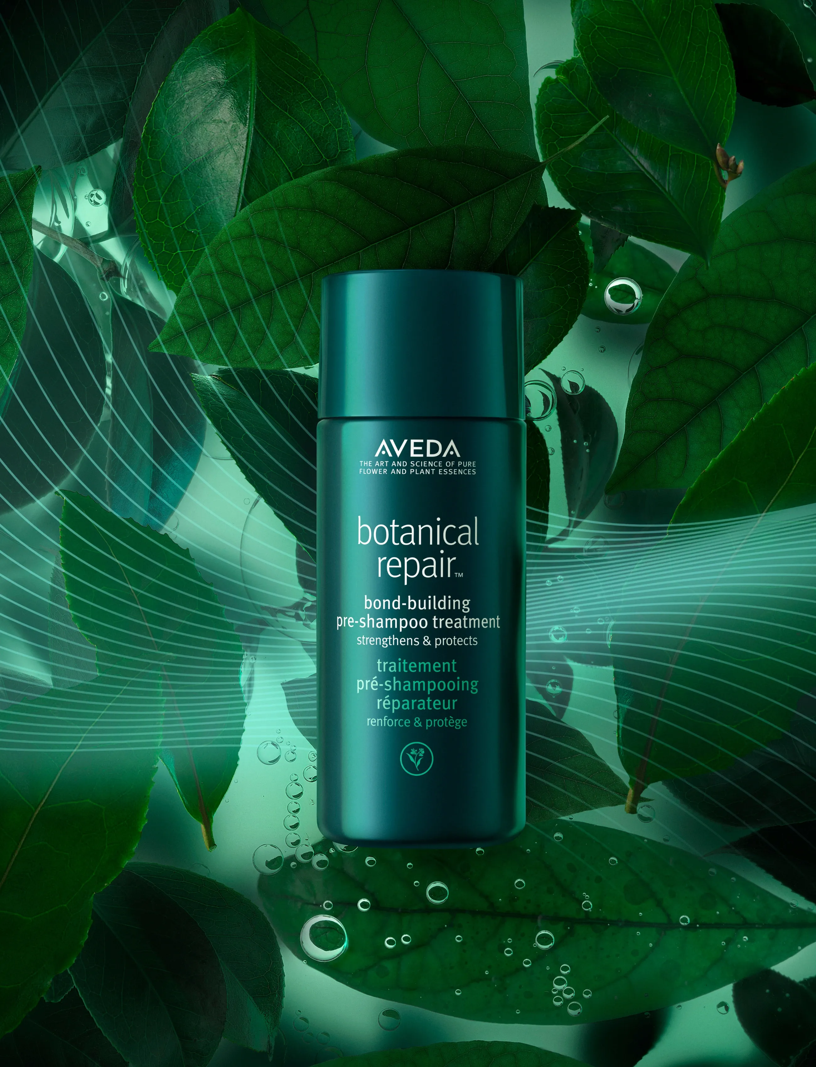 Aveda - Botanical Repair Bond Building Pre-Shampoo Treatment 150 ml - hårkur - clear - 2