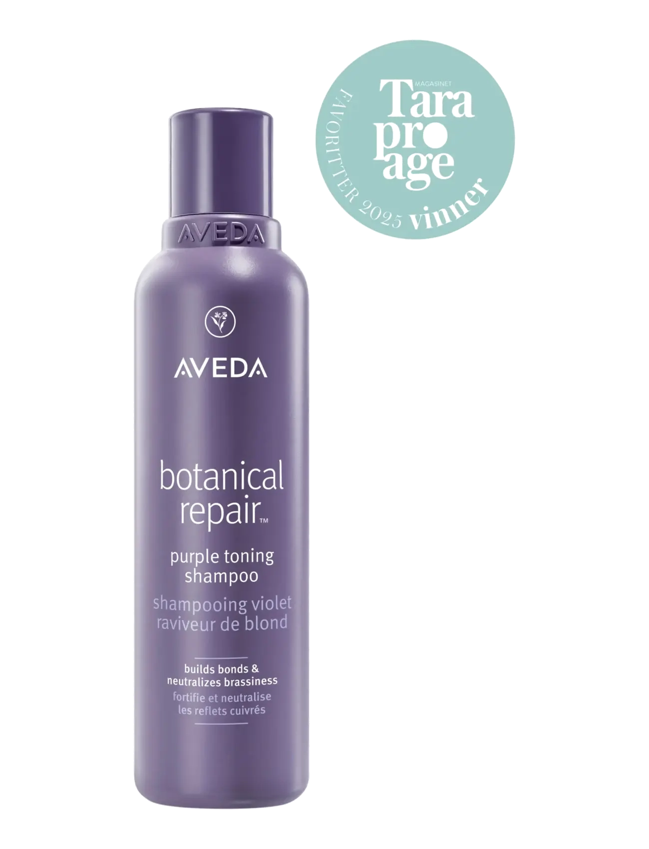 Aveda Botanical Repair Purple Toning Shampoo 250 Ml, Sølvshampoo, Nude, Str: 250 ML