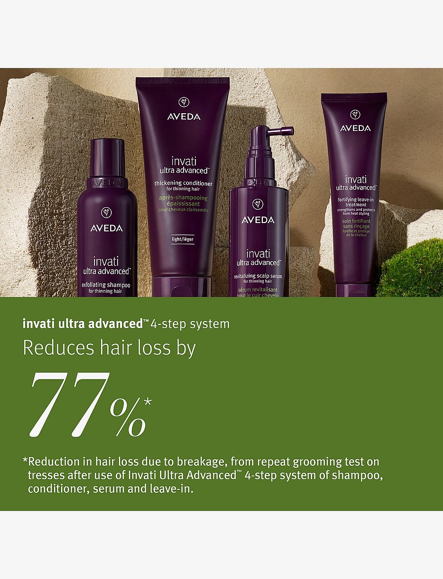 Aveda - Invati Ultra Advanced Thickening Conditioner Light 200ml - hår - no color - 2