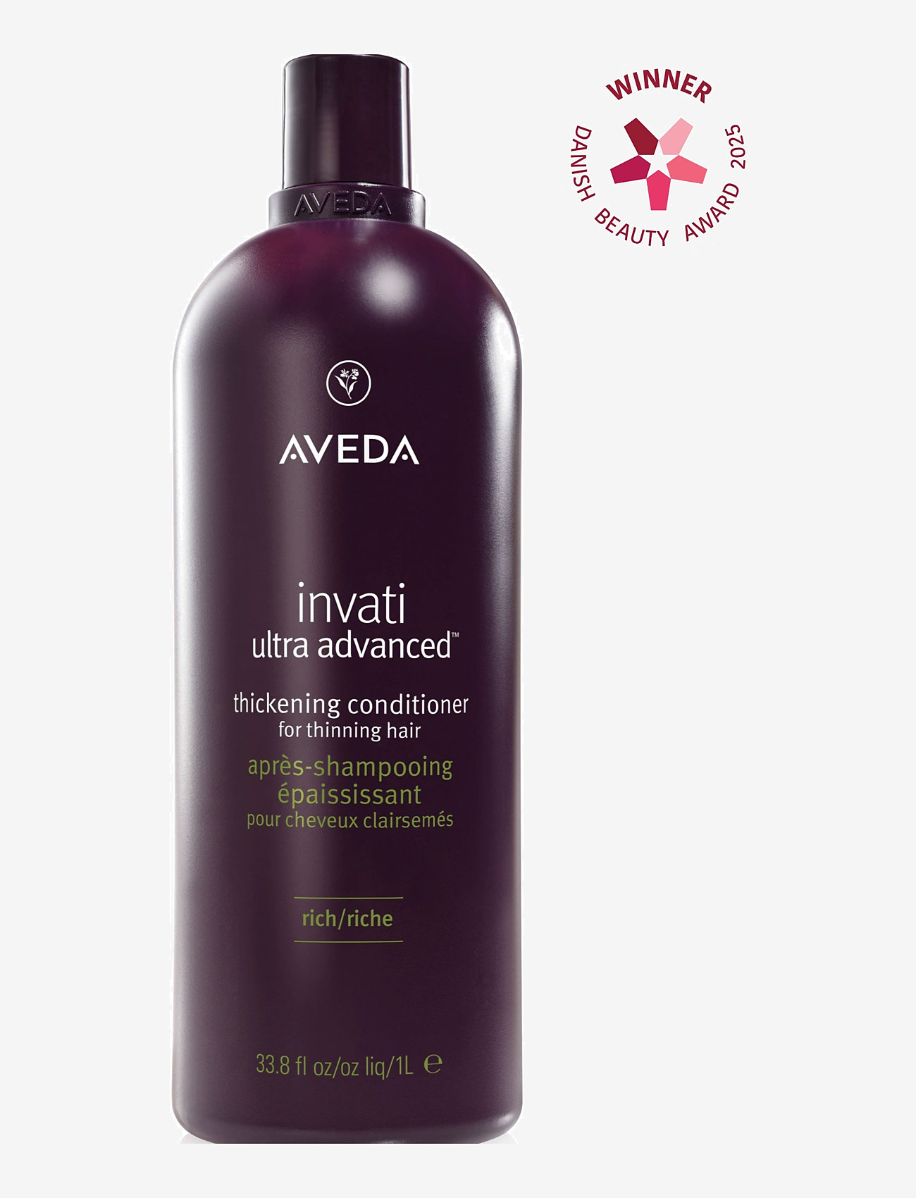 Aveda - Invati Ultra Advanced Thickening Conditioner Rich 1000ml - scalp treatment - no color - 0