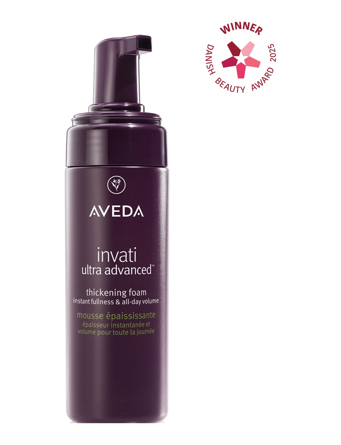 Aveda Invati Ultra Advanced Thickening Styling Foam 150Ml, Hårmousse-skum, Nude, Str: 150 ml