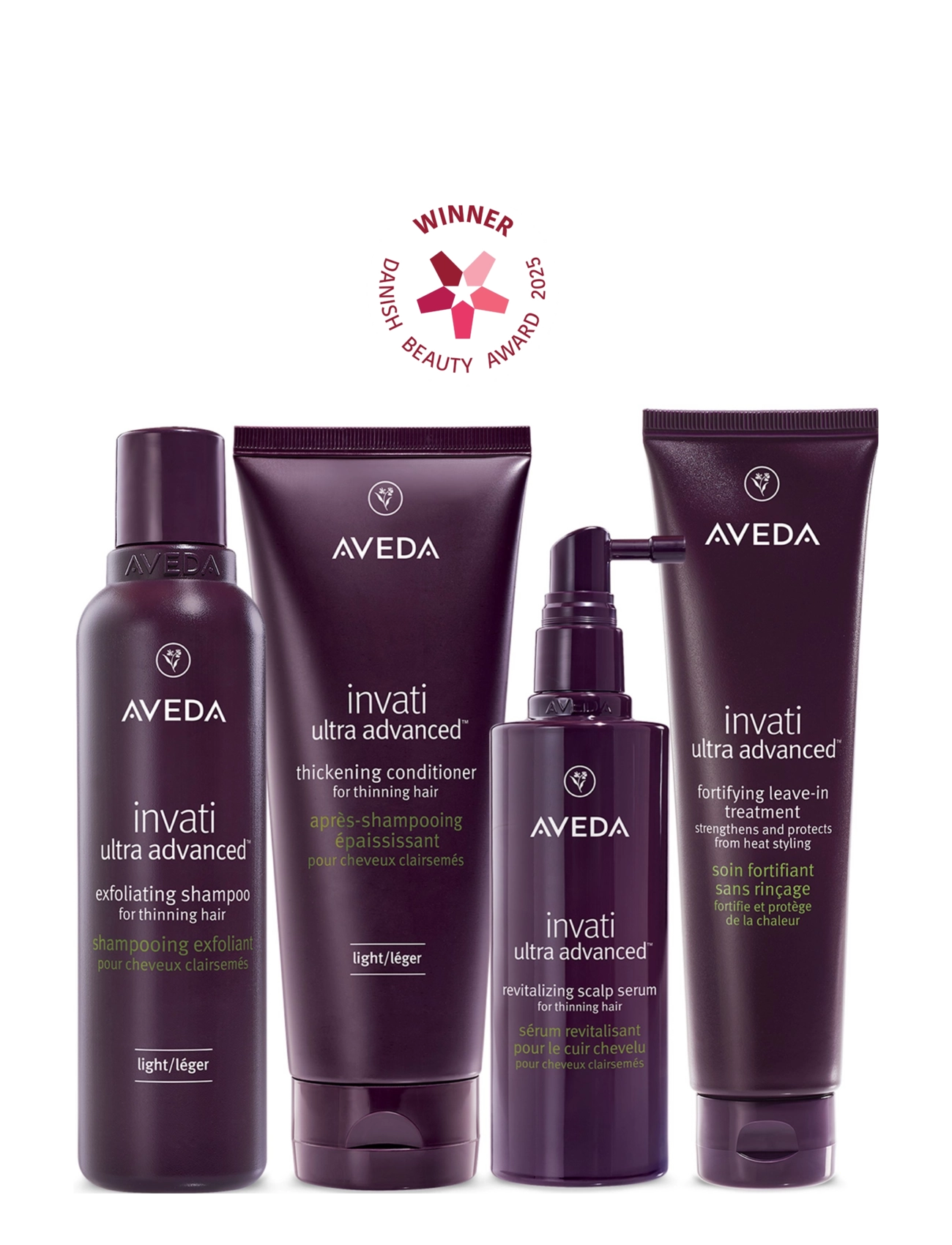 Aveda Invati Ultra Advanced System Set Light, Hair Sæt, Nude, Str: ONE SIZE