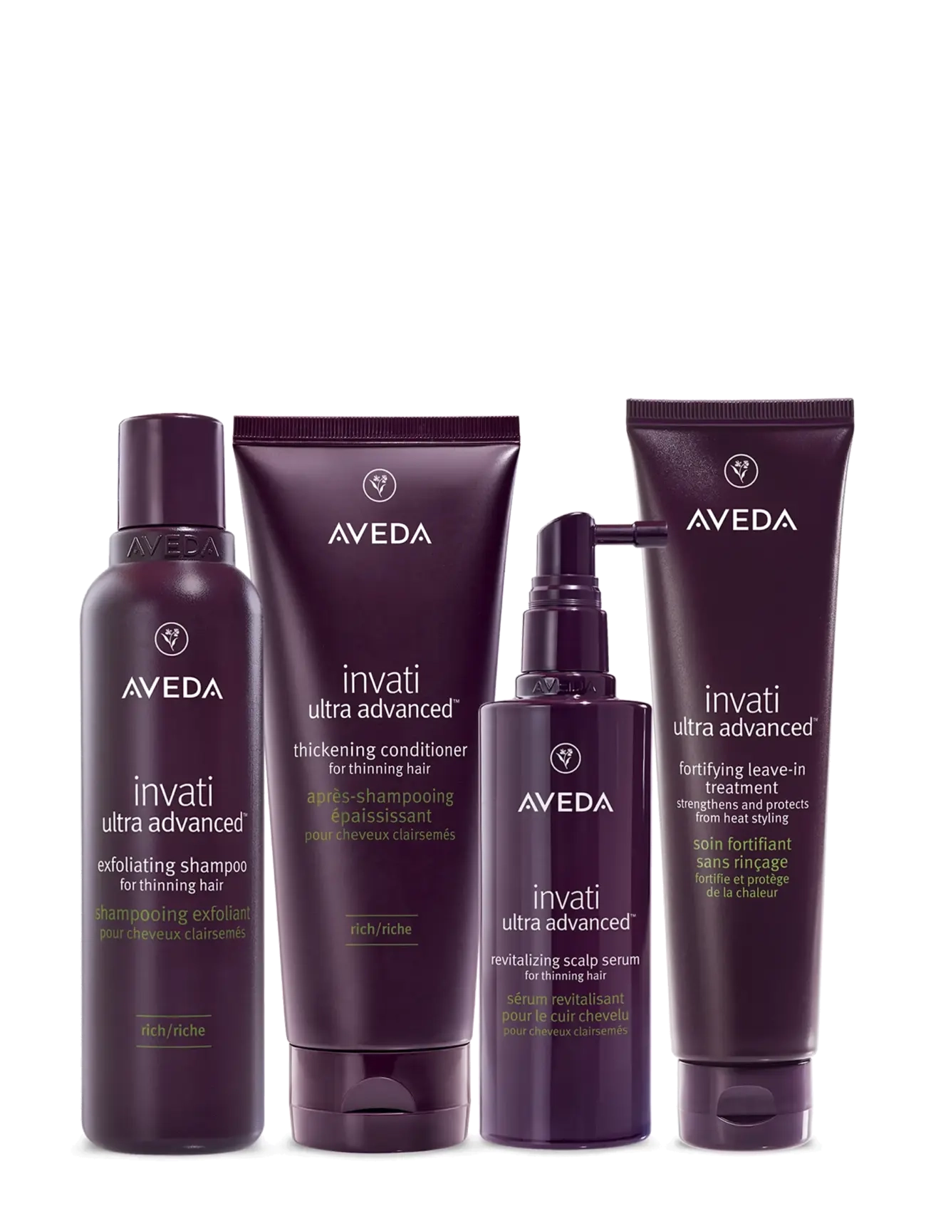 Aveda Invati Ultra Advanced System Set Rich, Hair Sæt, Nude, Str: ONE SIZE