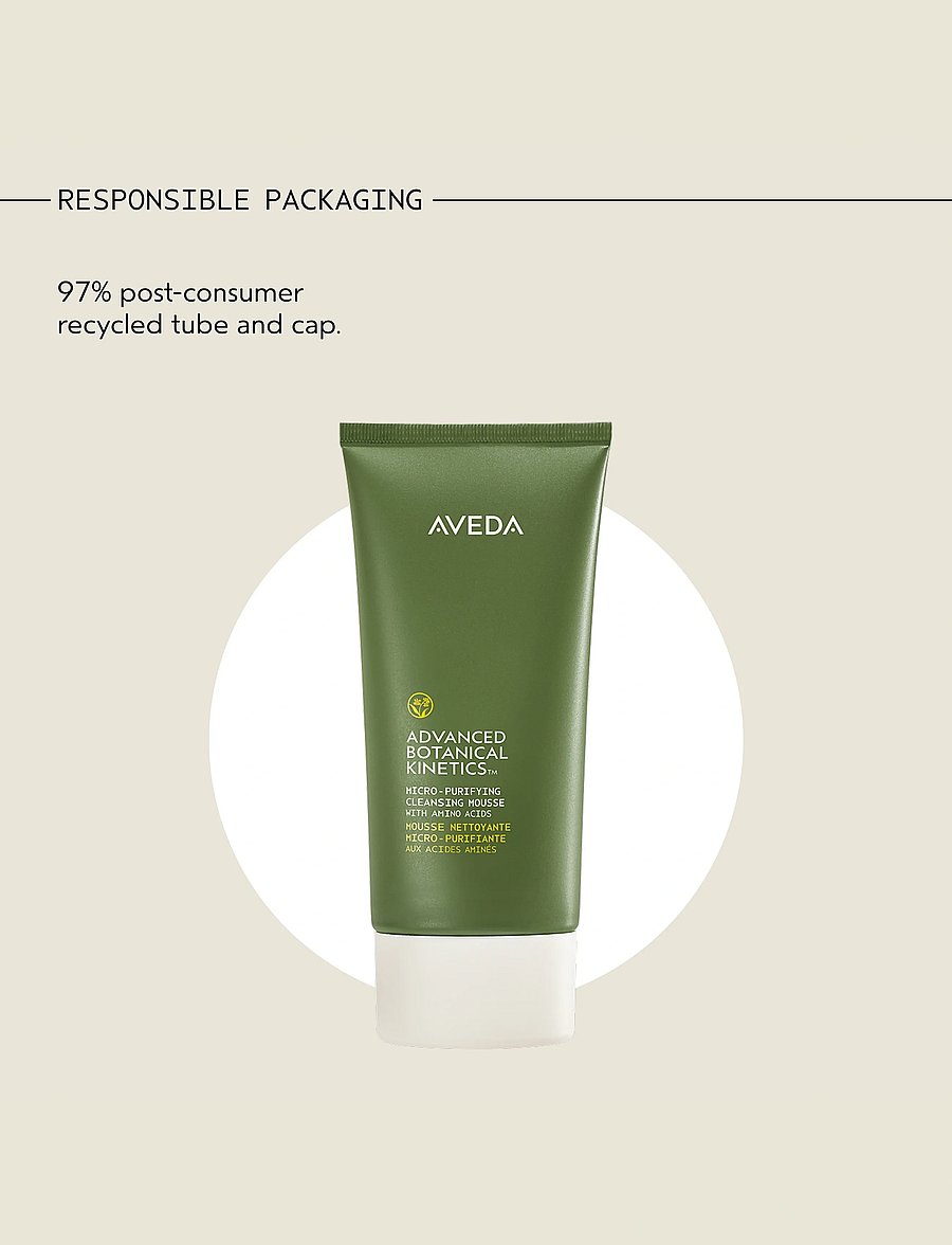 Aveda - Advanced Botanical Kinetics™ Micro-Purifying Cleansing Mousse 150 ml - foaming cleanser - clear - 3