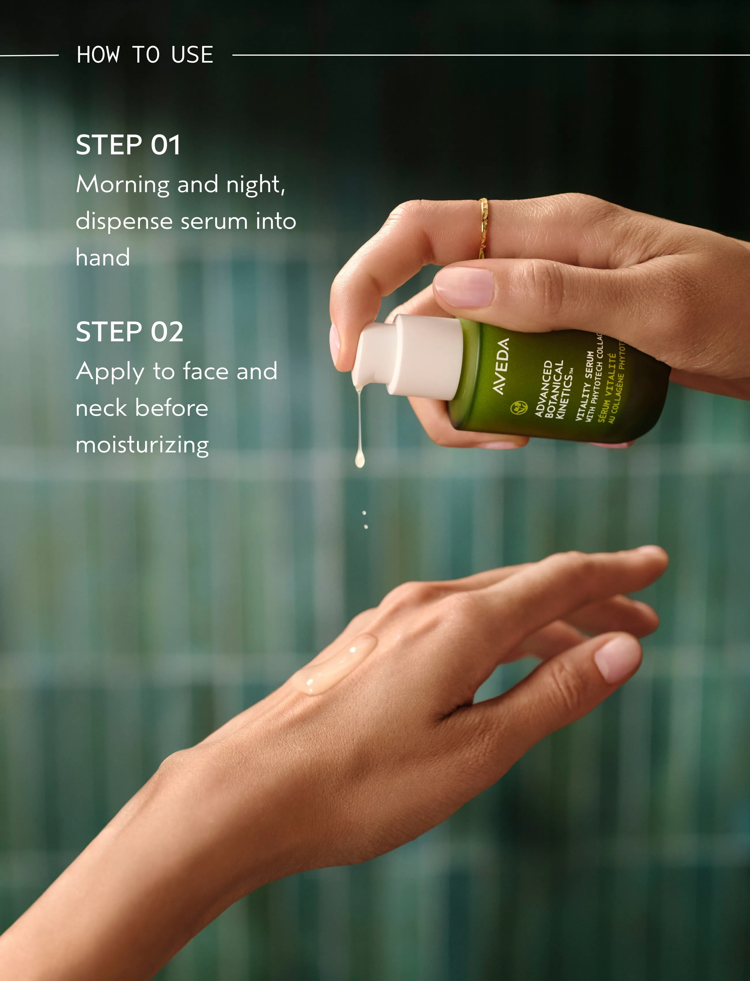 Aveda - Advanced Botanical Kinetics™ Vitality Serum 30 ml - serum - clear - 3