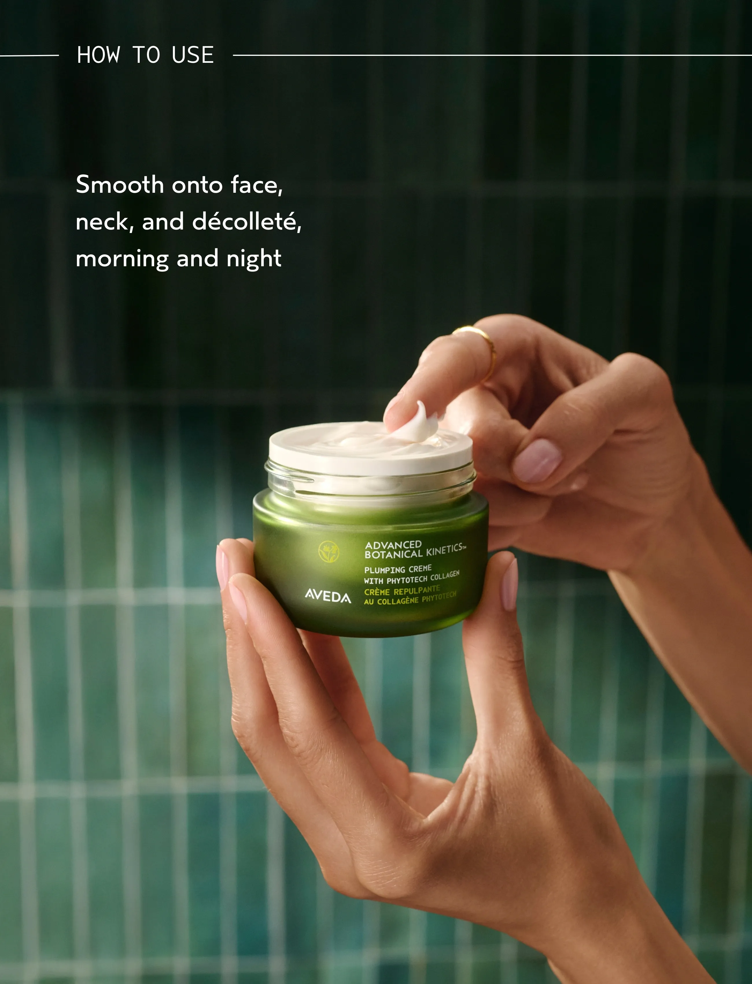 Aveda - Advanced Botanical Kinetics™  Plumping Creme 50 ml - fuktkrämer - clear - 2