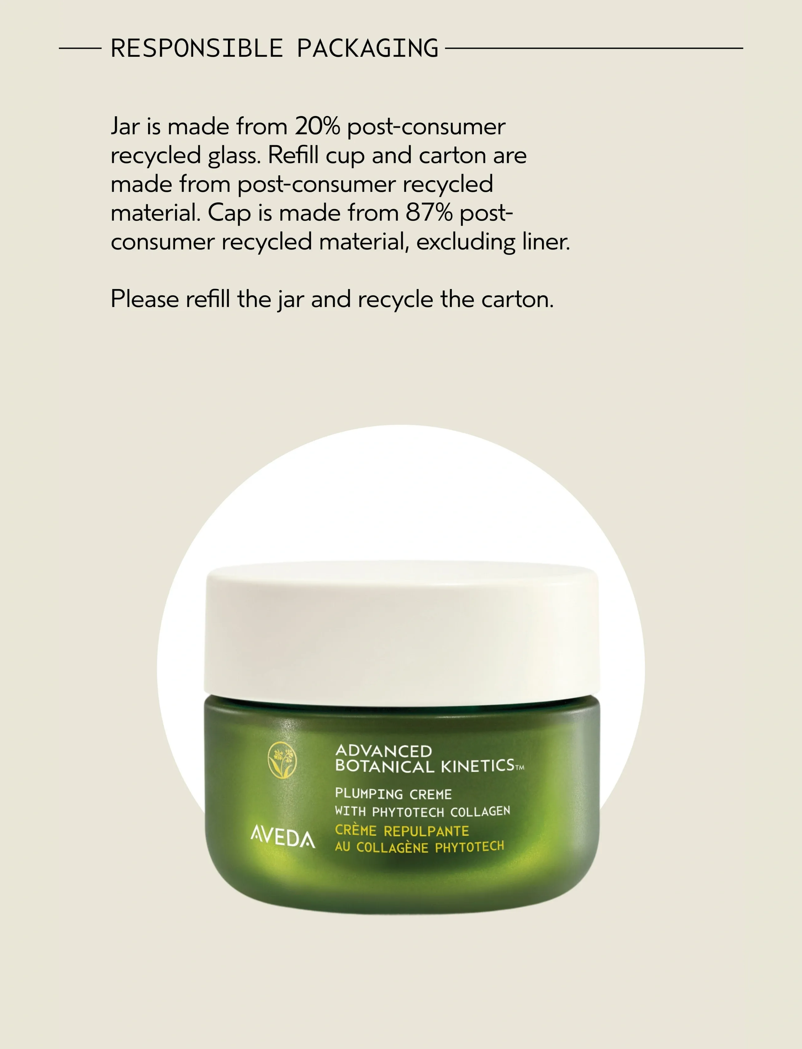 Aveda - Advanced Botanical Kinetics™  Plumping Creme 50 ml - fuktkrämer - clear - 4