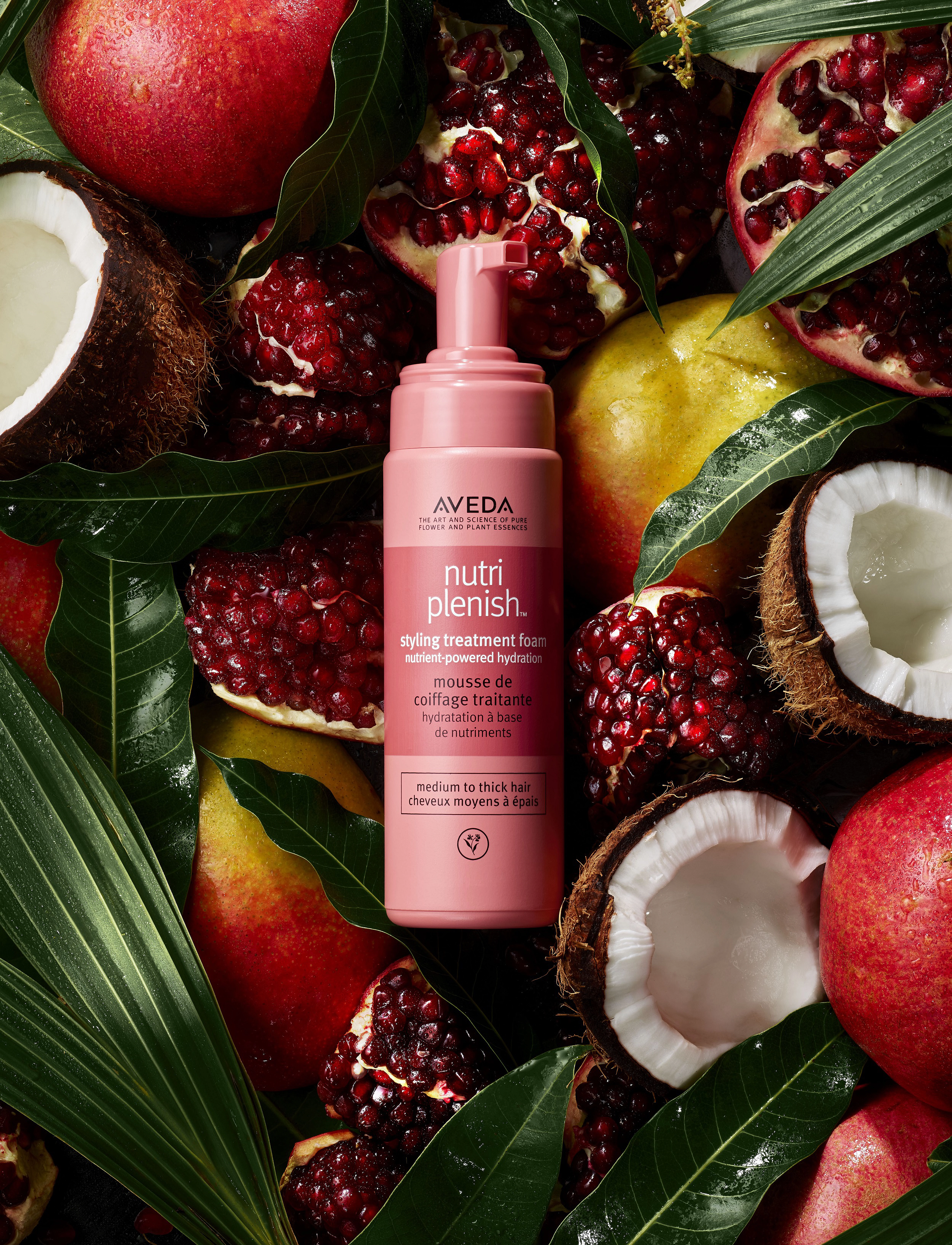 Aveda Nutriplenish Styling Treatment Foam, 200 ml, Nude, Styling > Hårmousse-Skum, Dame