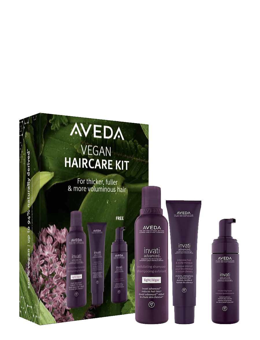 Aveda - Invati Advanced vegan haircare kit - giftset - no color - 1
