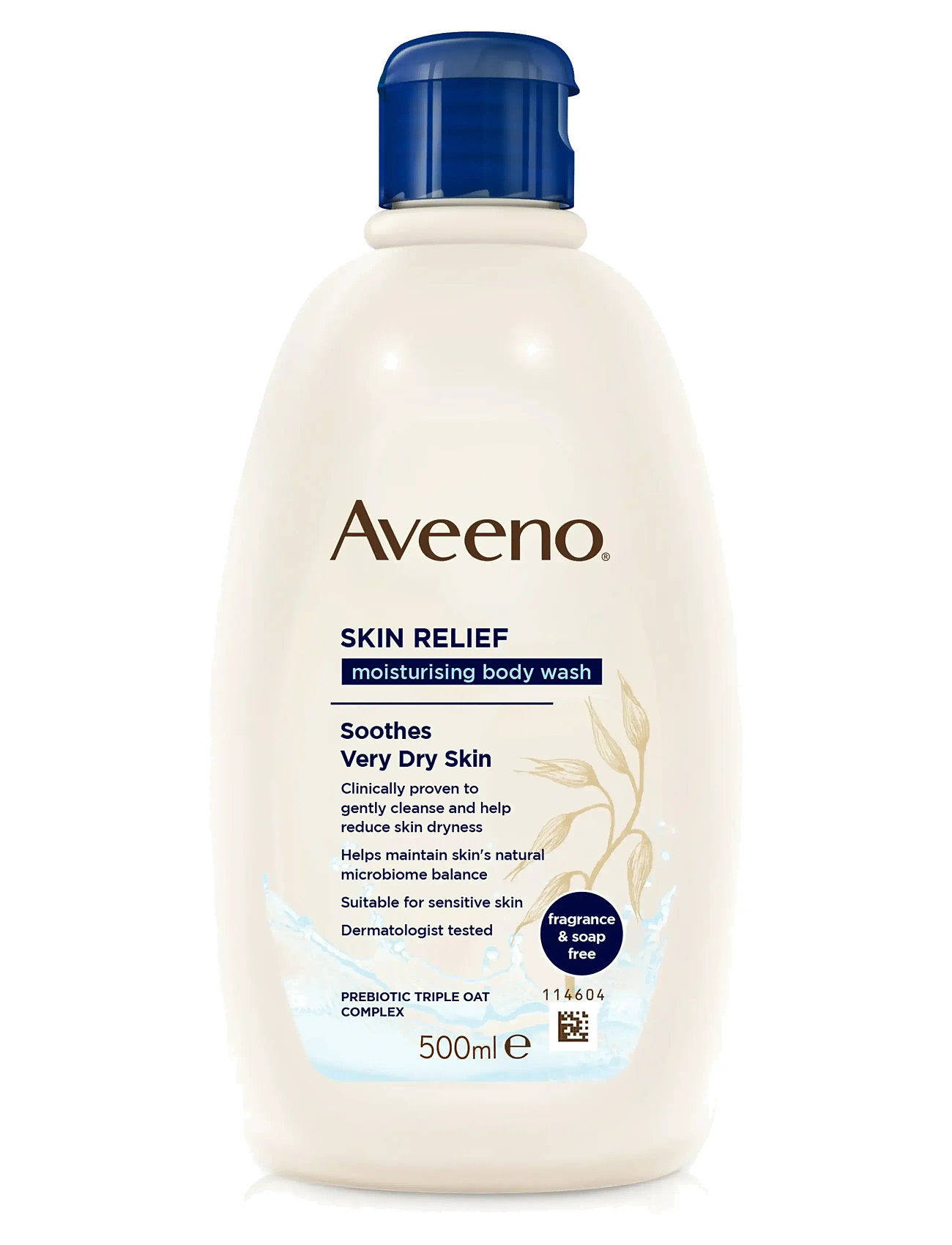Aveeno Aveeno Skin Relief Moisturising Body Wash 500 Ml - White - 500 ML