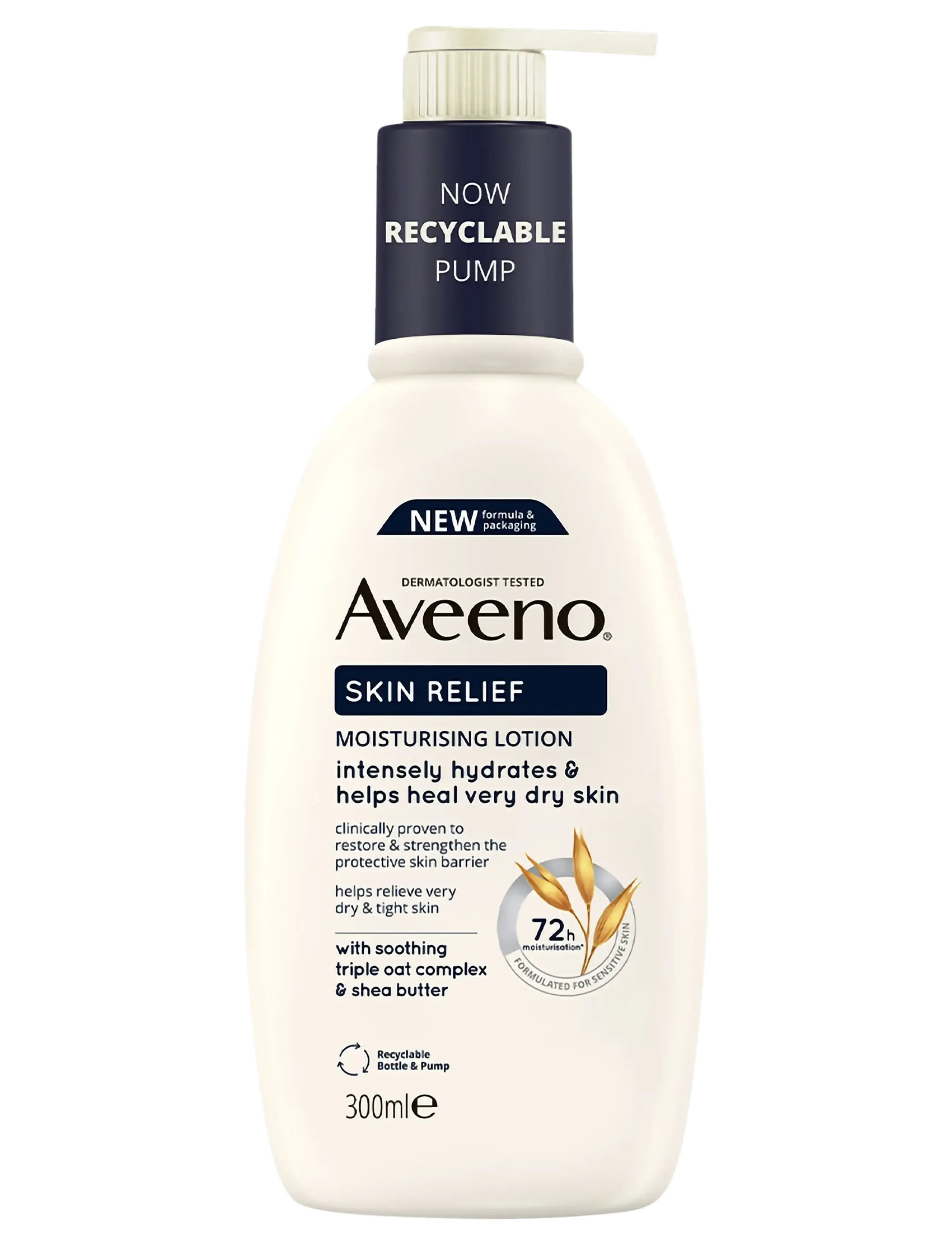 Aveeno Aveeno Skin Relief Moisturising Lotion 300 ml, 300 ml, White, Kropspleje > Cremer & Lotions & Bodybutter, Dame