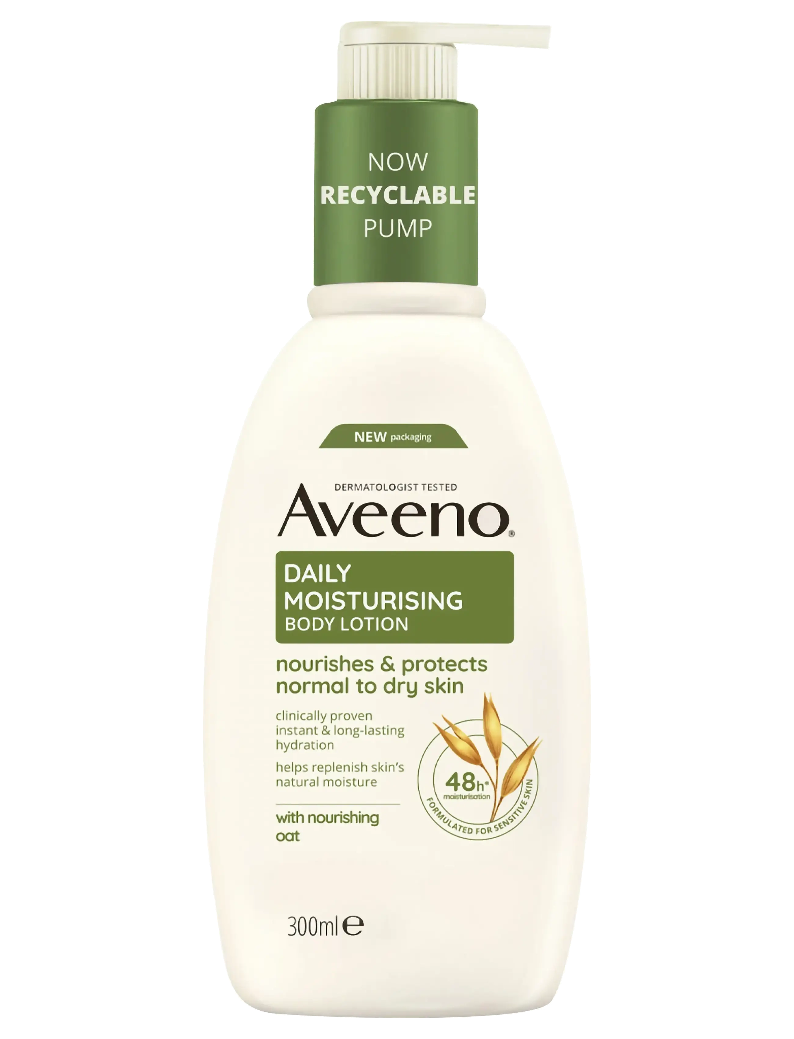 Aveeno Aveeno Daily Moisturising Body Lotion 300 ml, 300 ml, White, Kropspleje > Cremer & Lotions & Bodybutter, Dame