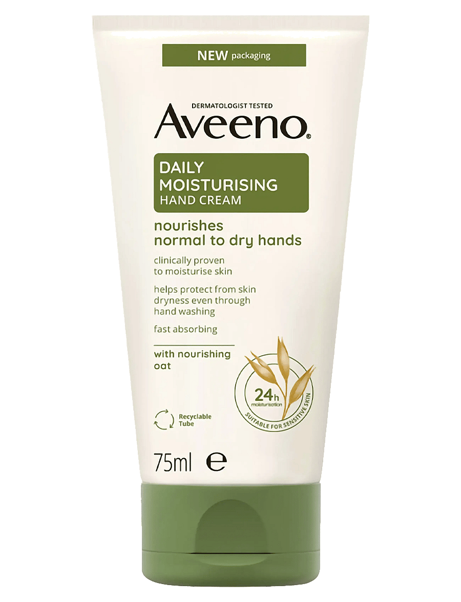 Aveeno - Aveeno Daily Moisturising Hand Cream 75 ml - håndcremer - clear - 0