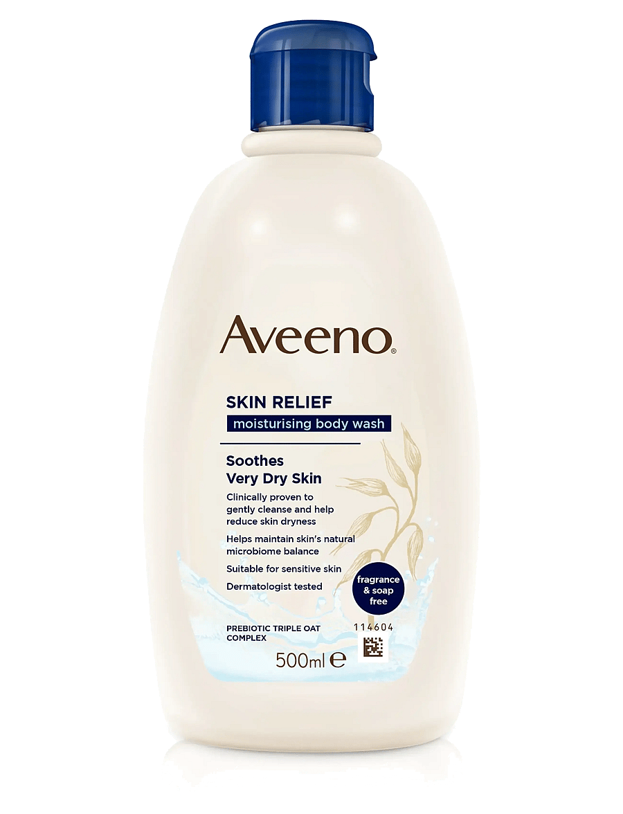 Aveeno - Aveeno Skin Relief Moisturising Body Wash 500 ml - suihkugeelit ja öljyt - clear - 0