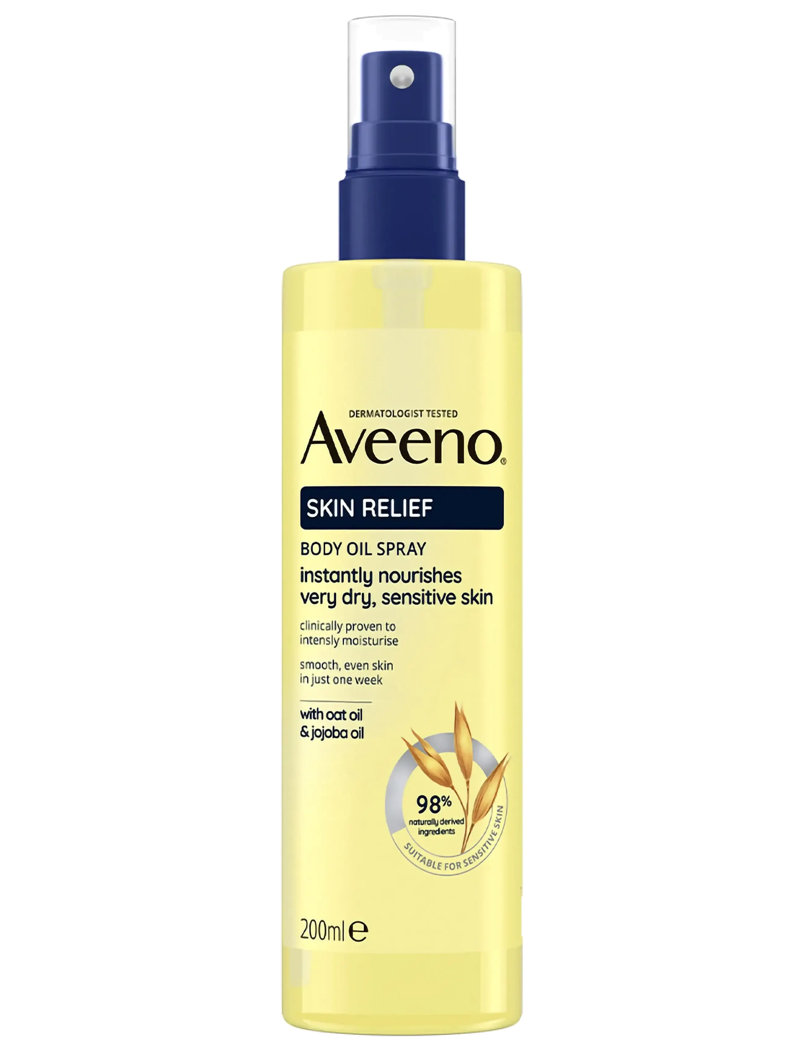 Aveeno Aveeno Skin Relief Body Oil Spray 200 ml, 200 ml, Nude, Krop > Kropsolier, Dame