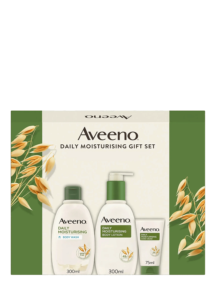 Aveeno - Aveeno Daily Moisturising Giftpack - til ham - clear - 0