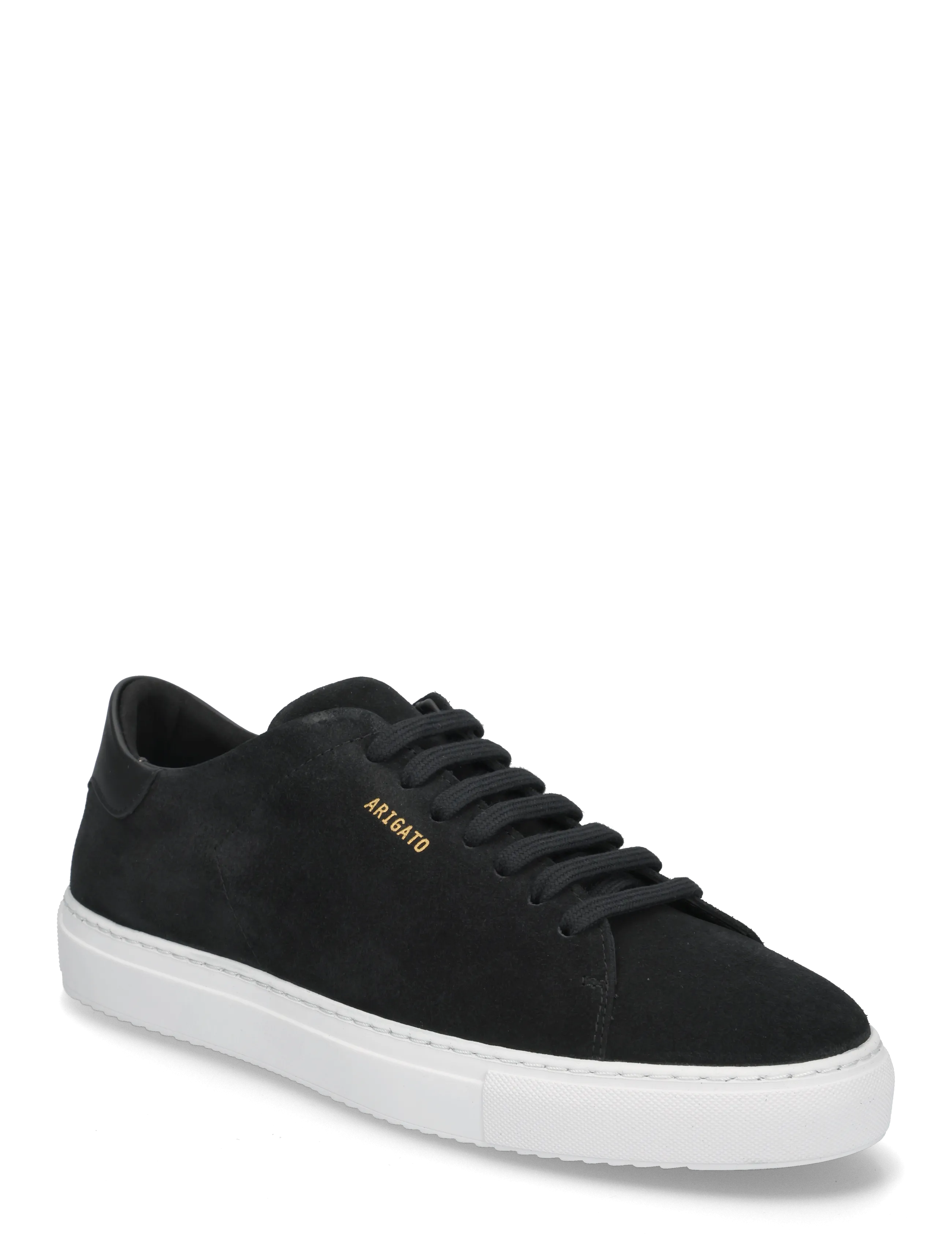 Axel Arigato Clean 90 Suede Sneaker - Sneakers - BLACK/WHITE / black