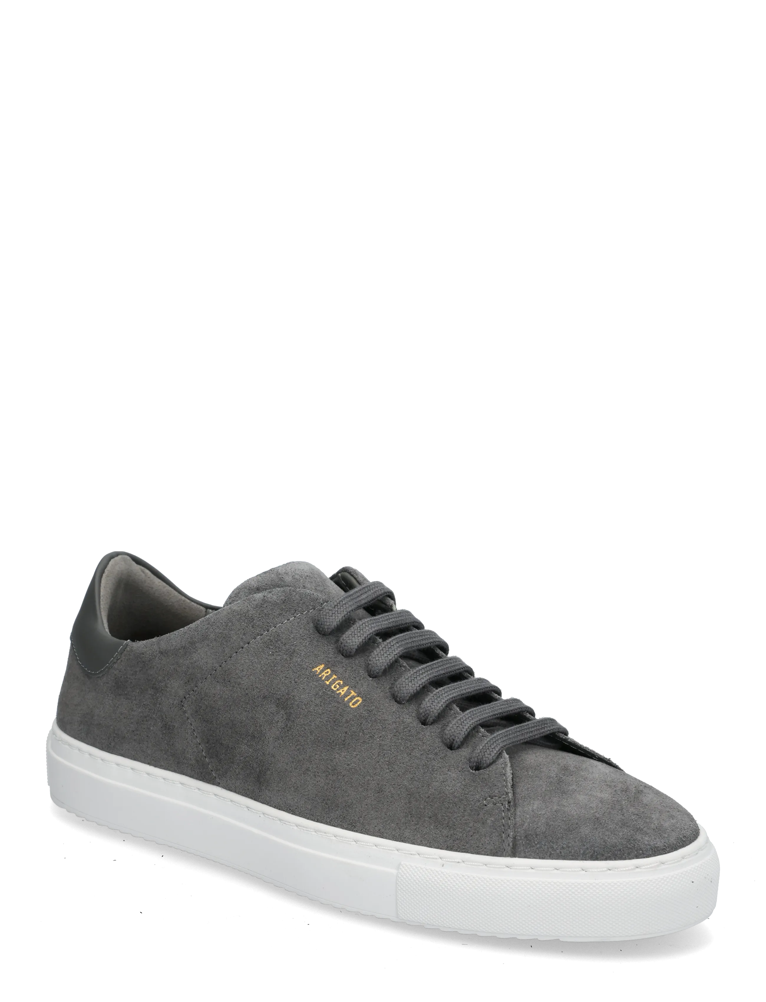 Axel Arigato Clean 90 Suede Sneaker - Skandinavisk - DARK GREY/WHITE / grey