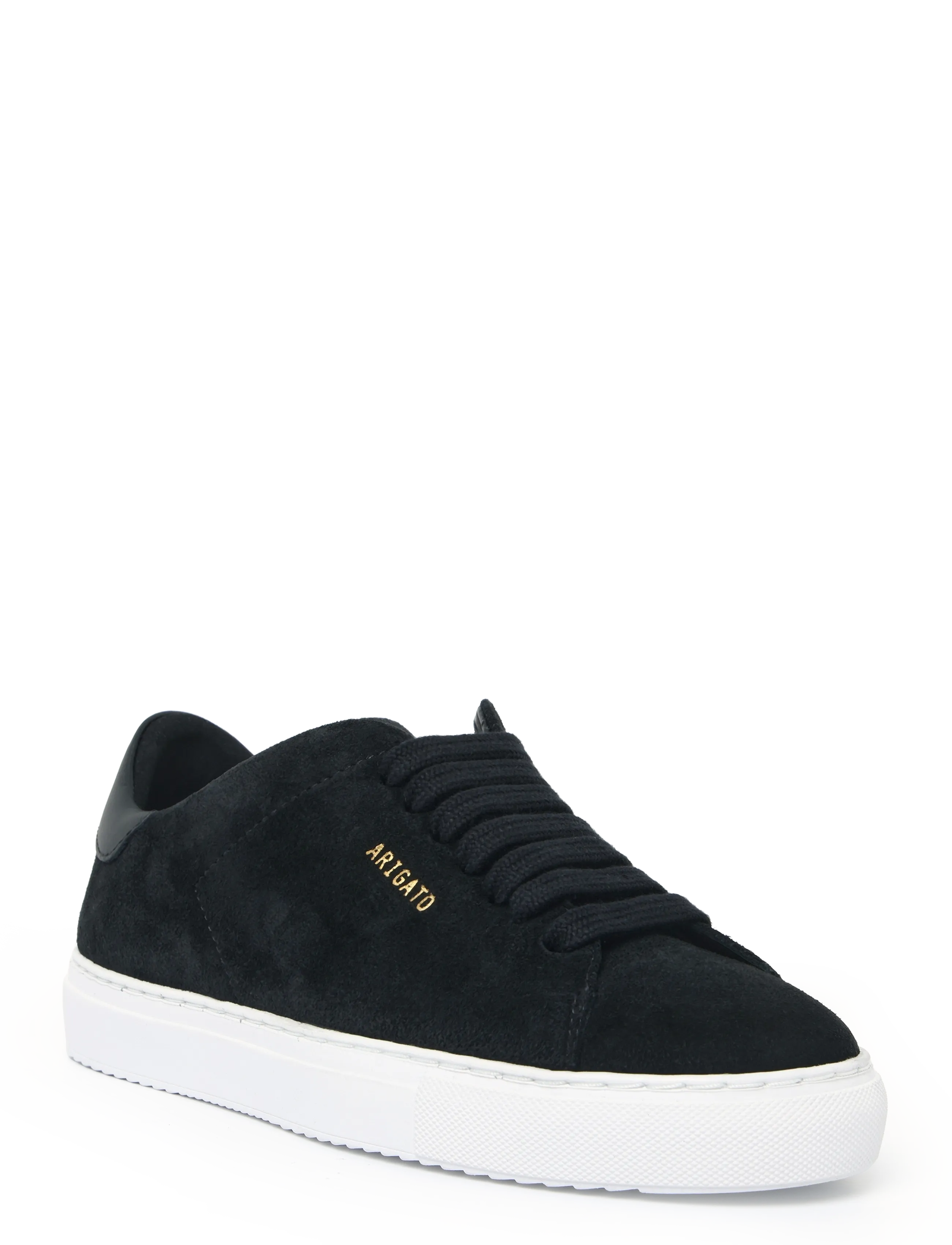 Axel Arigato CLEAN 90 Suede Sneaker - Sneakers - BLACK/WHITE / black