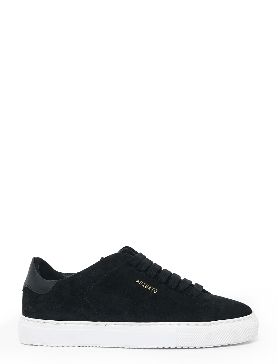 Axel Arigato - CLEAN 90 Suede Sneaker - black/white - 2