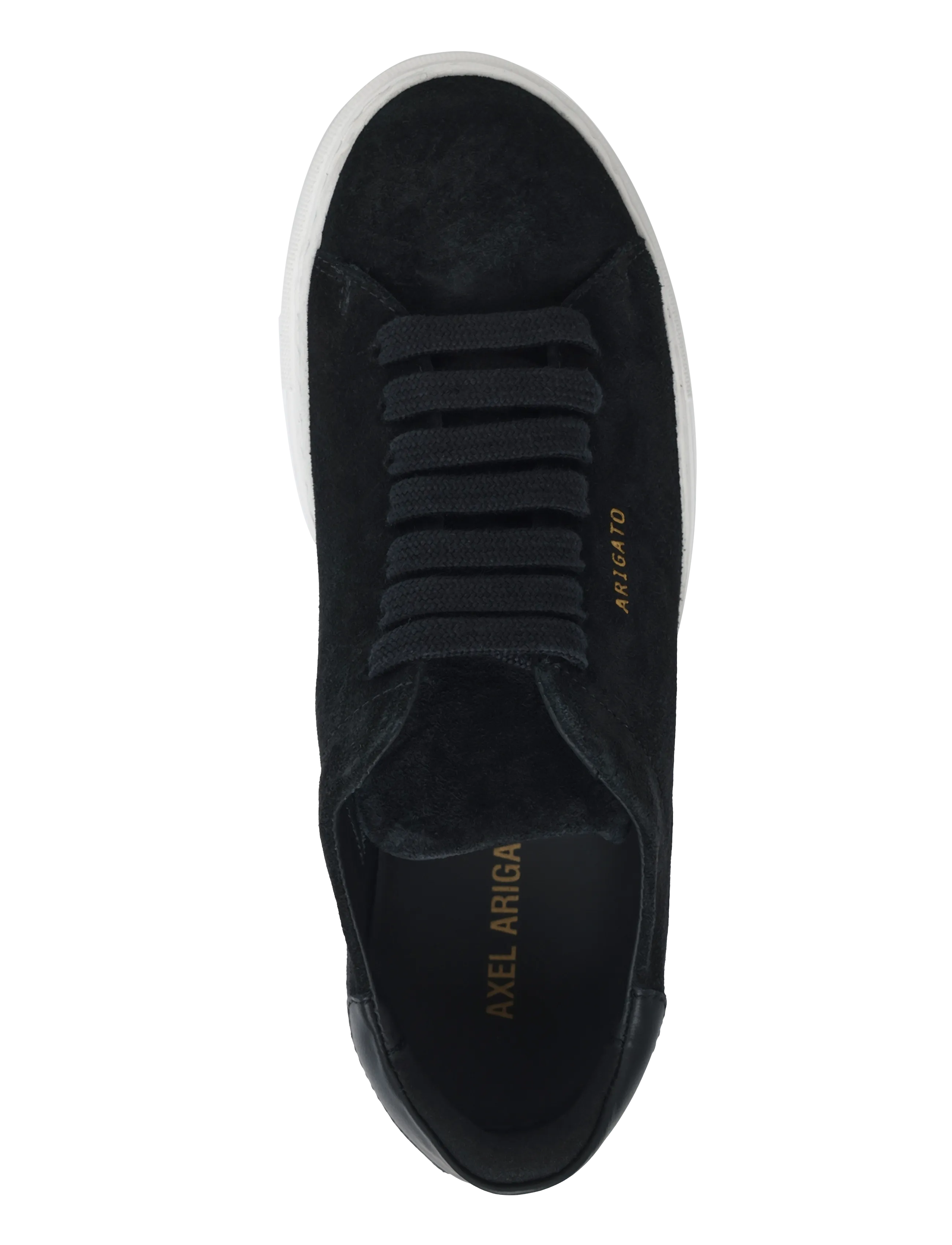 Axel Arigato - CLEAN 90 Suede Sneaker - black/white - 3