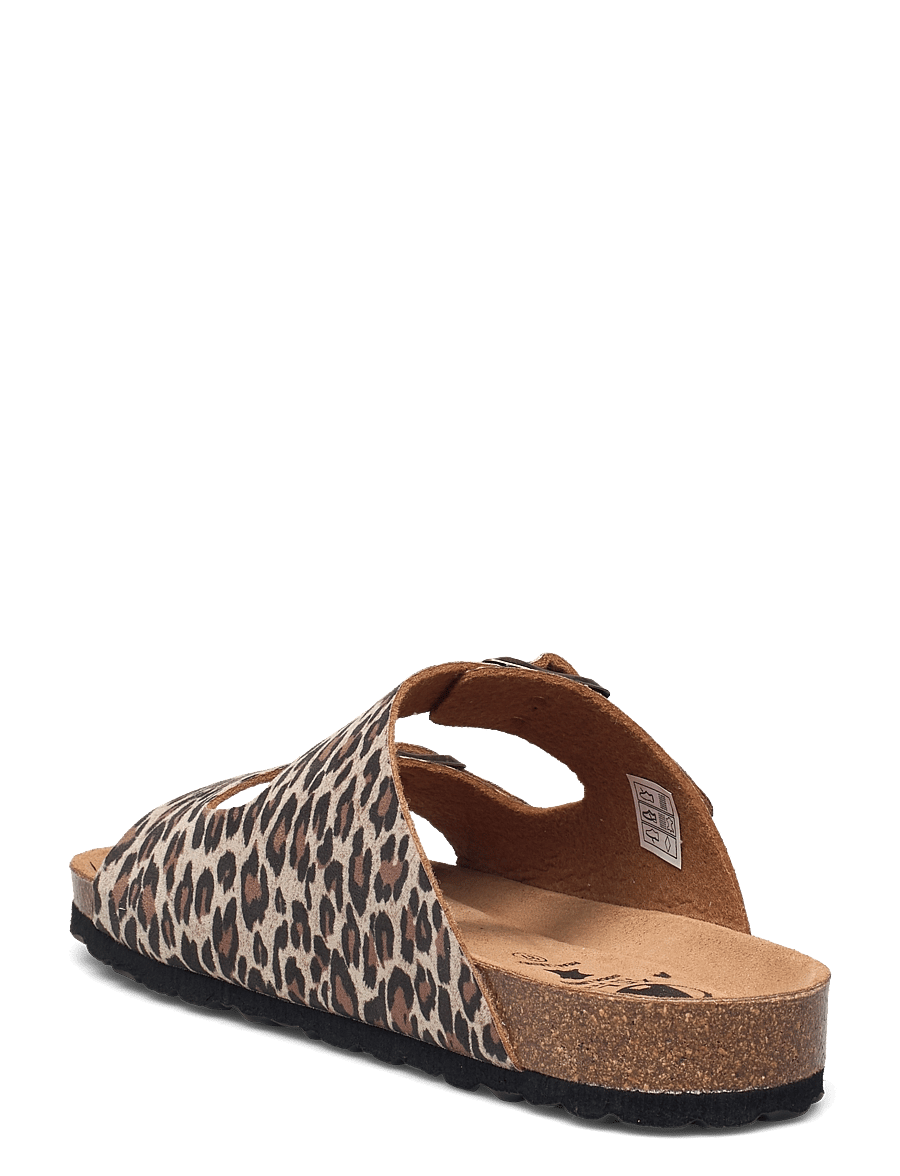 Axelda - Charlie - platta sandaler - chestnut/leopard - 2