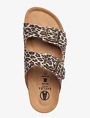 Axelda - Charlie - flat sandals - chestnut/leopard - 3