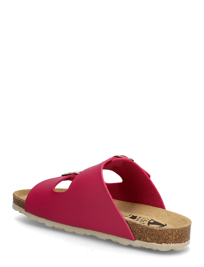 Axelda - Charlie - flade sandaler - fuchsia/champagne - 2