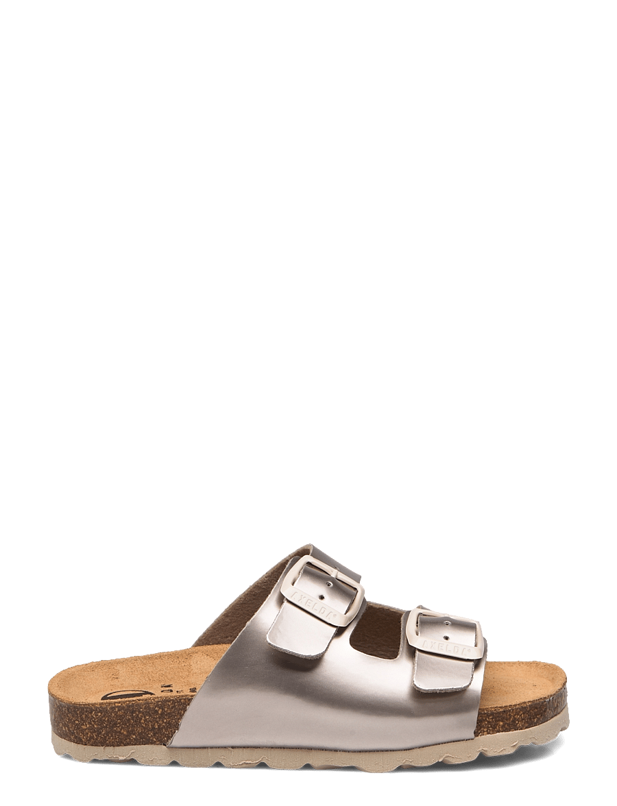 Axelda - Charlie - platta sandaler - metallic mono - 1