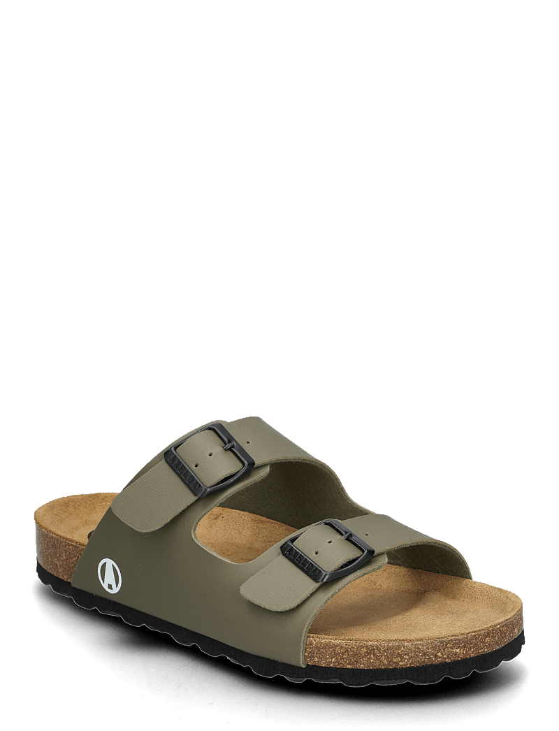 Axelda - Charlie - flade sandaler - olive/black - 0