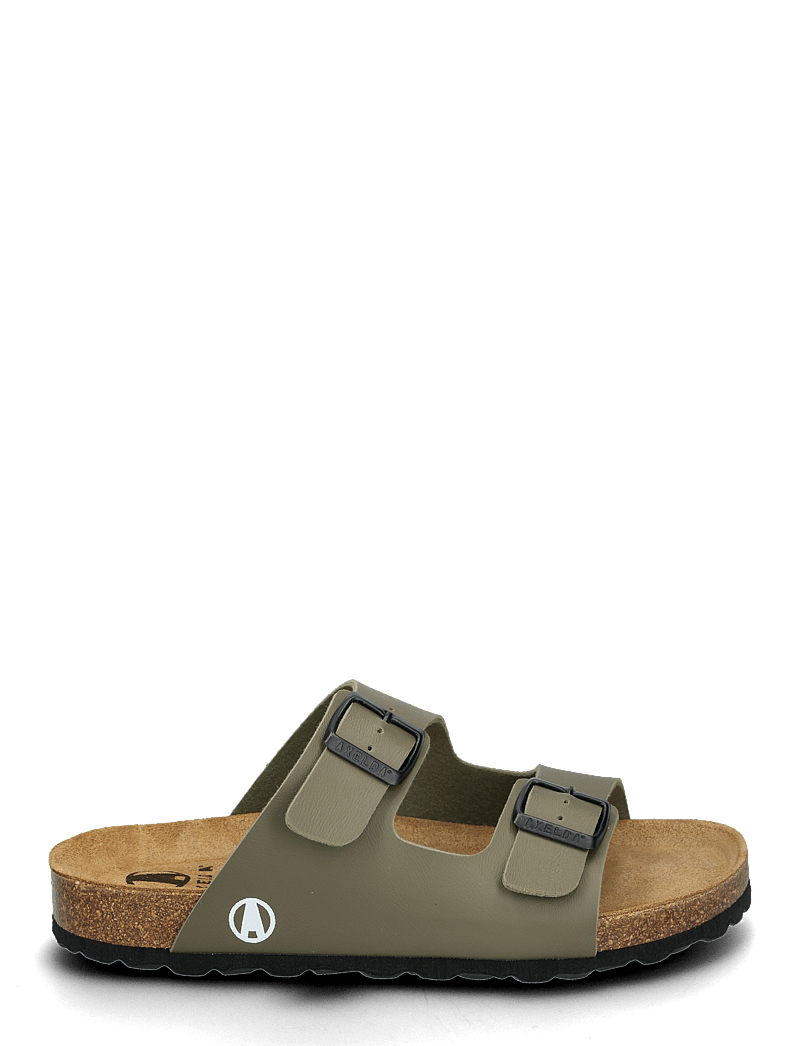 Axelda - Charlie - flade sandaler - olive/black - 1