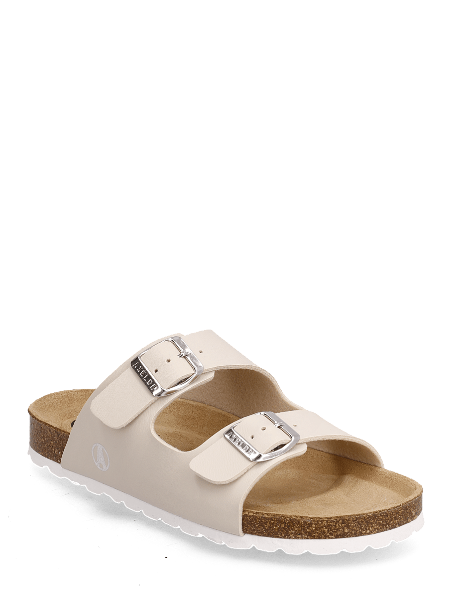 Axelda - Charlie - platta sandaler - sand - 0