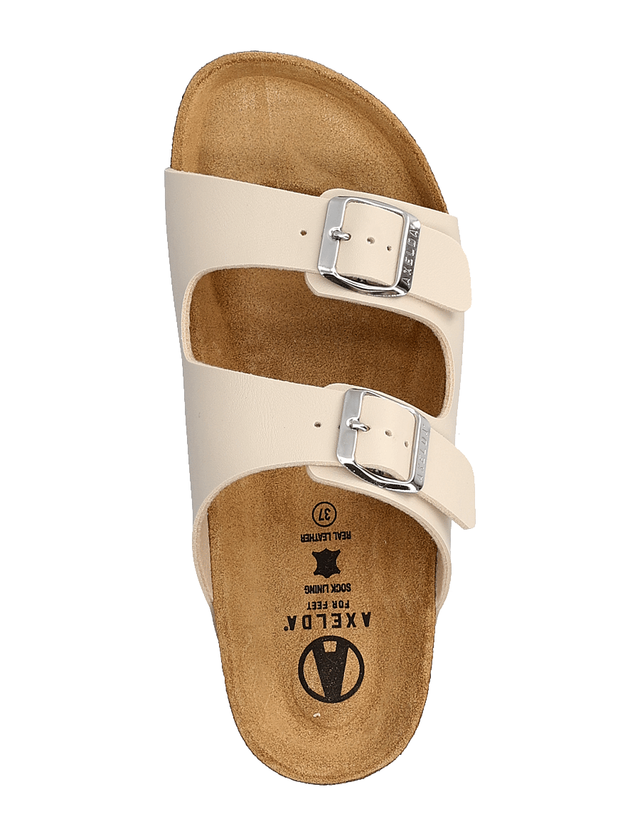 Axelda - Charlie - platta sandaler - sand - 3