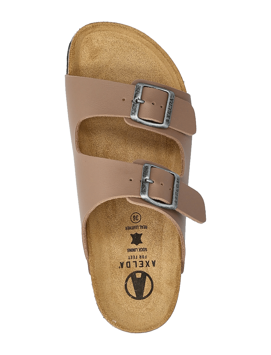 Axelda - Charlie - flache sandalen - taupe - 3