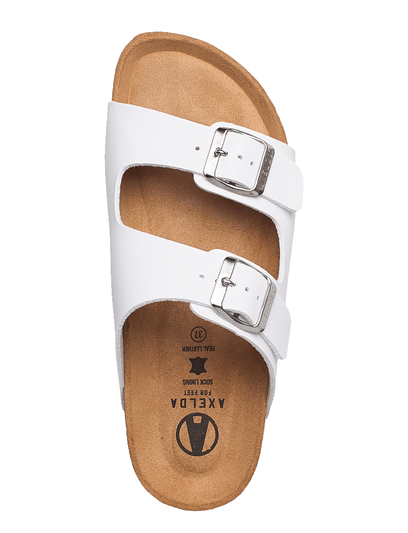 Axelda - Charlie - flade sandaler - white - 3