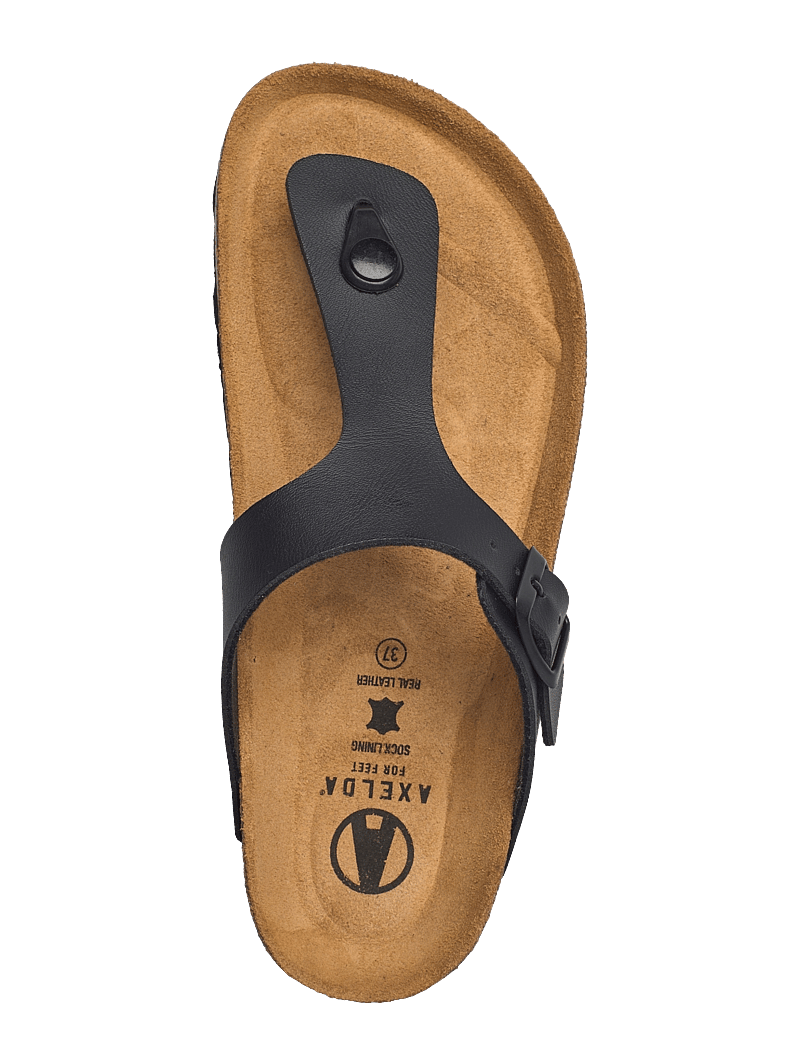 Axelda - Annie - kontsata sandaalid - black - 2