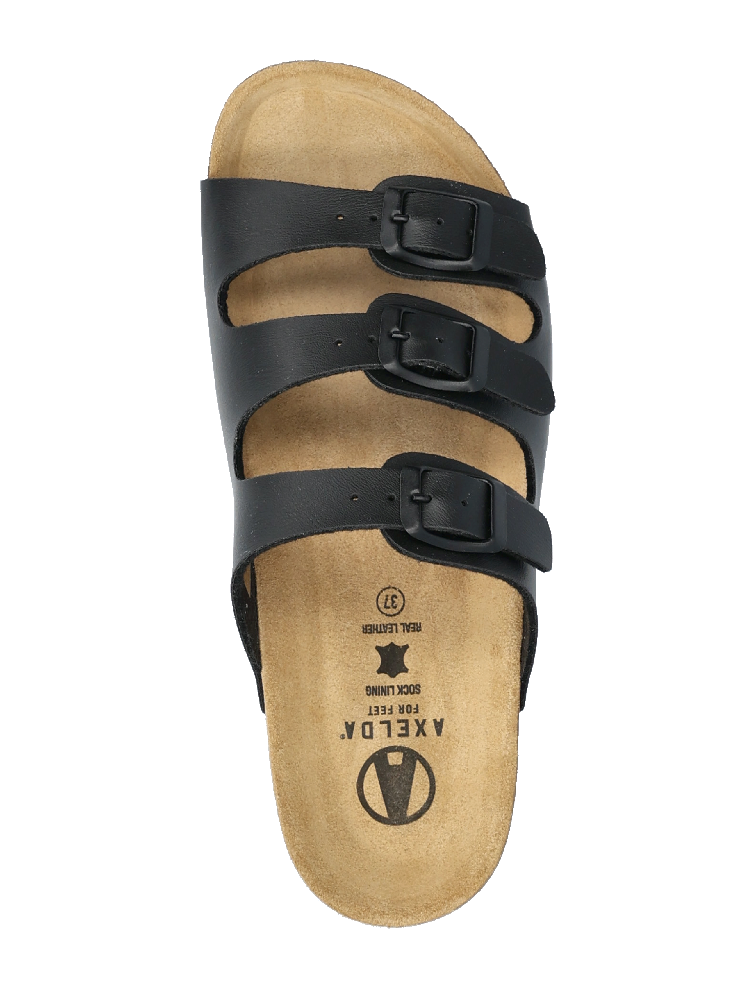 Axelda - Leah - flache sandalen - black - 3
