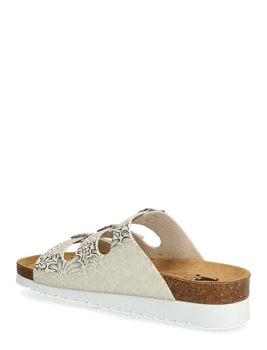 Axelda - Leah - flate sandaler - creme - 2