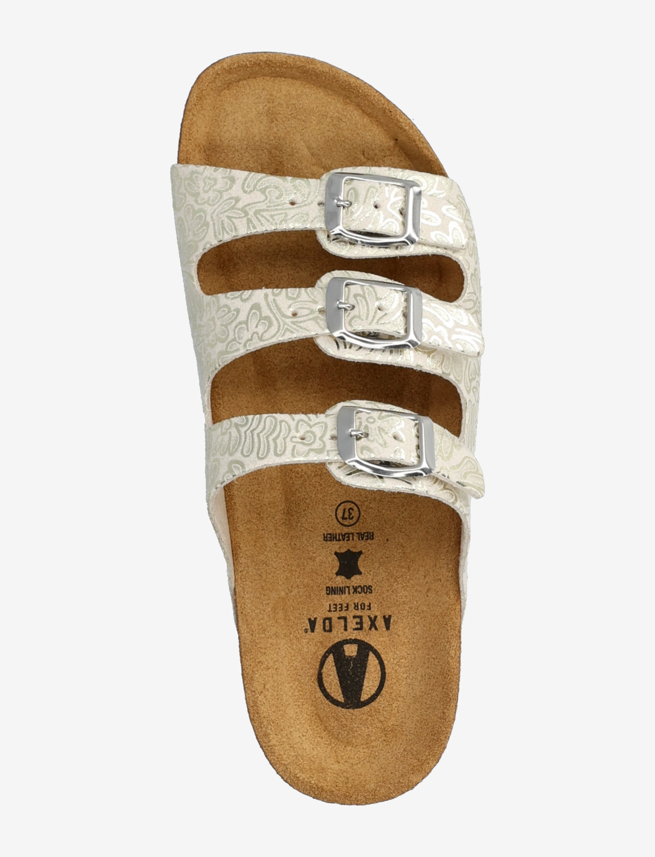 Axelda - Leah - flade sandaler - creme - 3