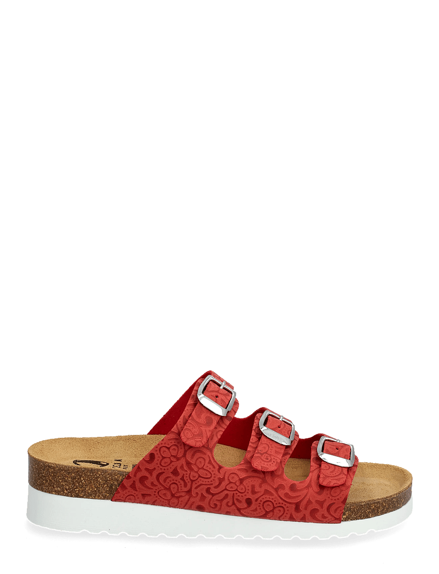 Axelda - Leah - flache sandalen - red - 1