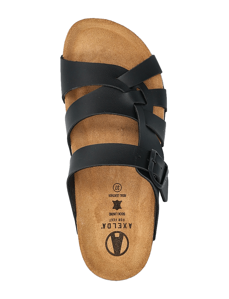 Axelda - Victoria - flache sandalen - black - 3