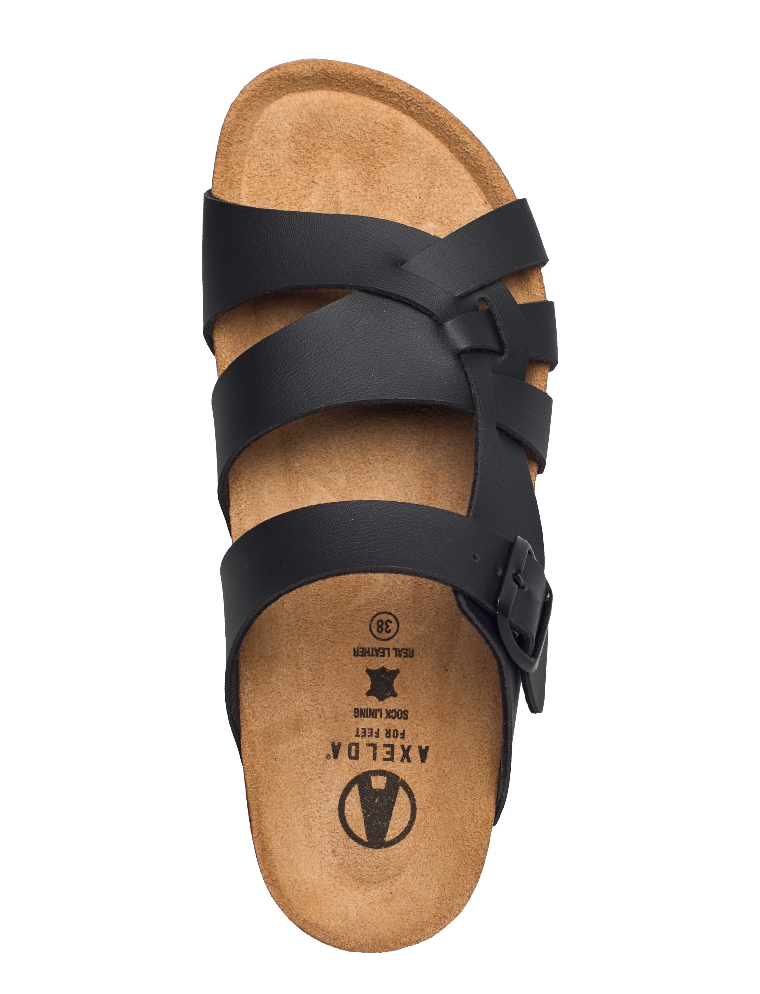 Axelda - Avery - flat sandals - black - 3