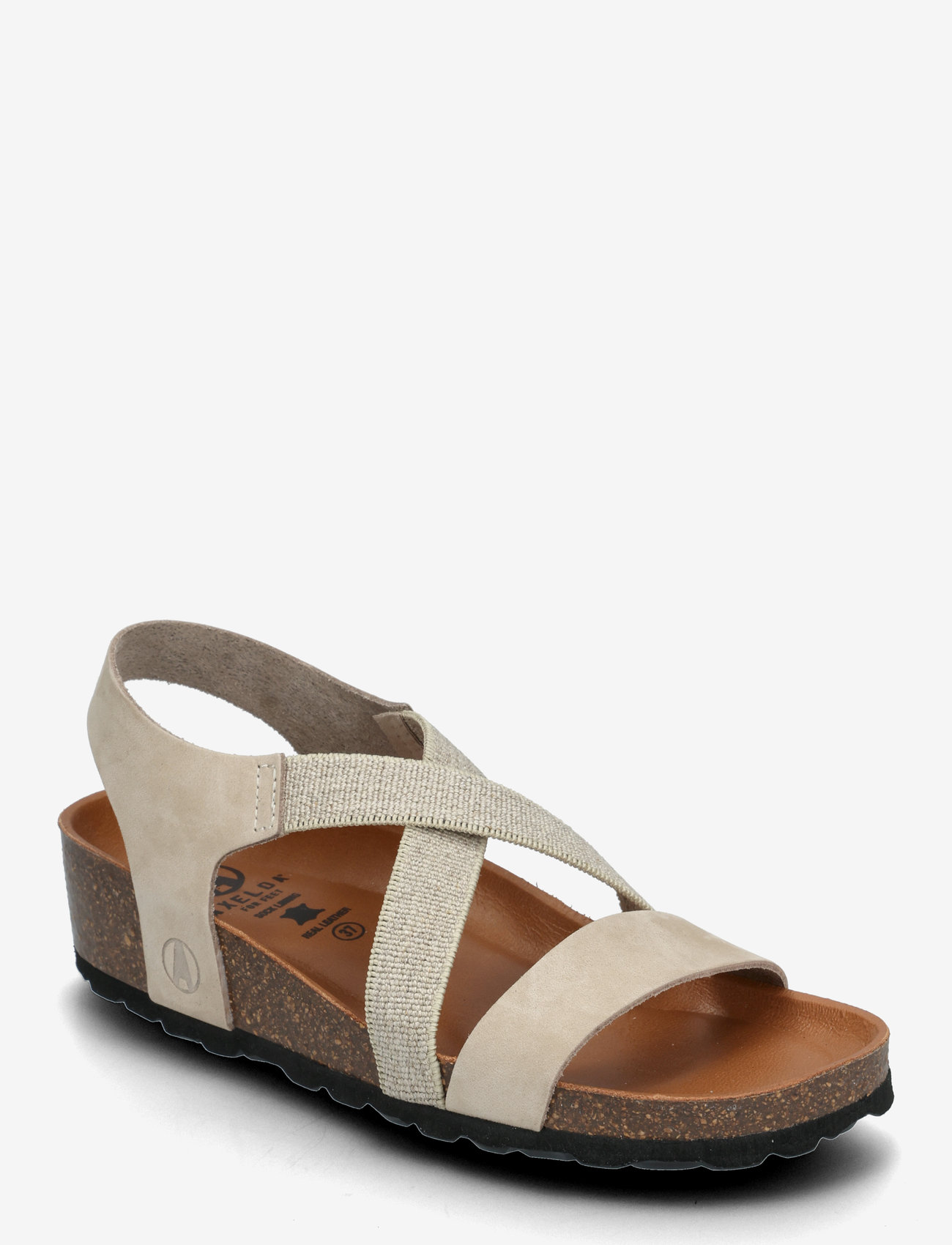 Axelda - Maia - sandaler med hæl - sand - 0