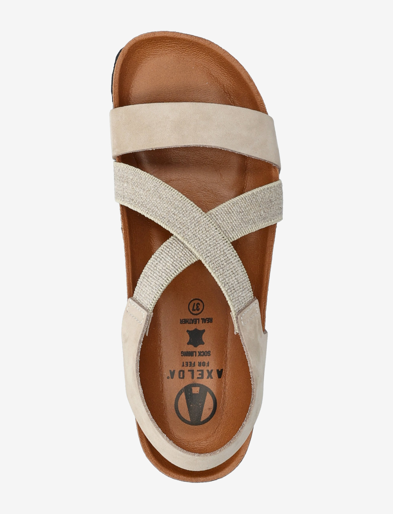 Axelda - Maia - sandaler med hæl - sand - 3