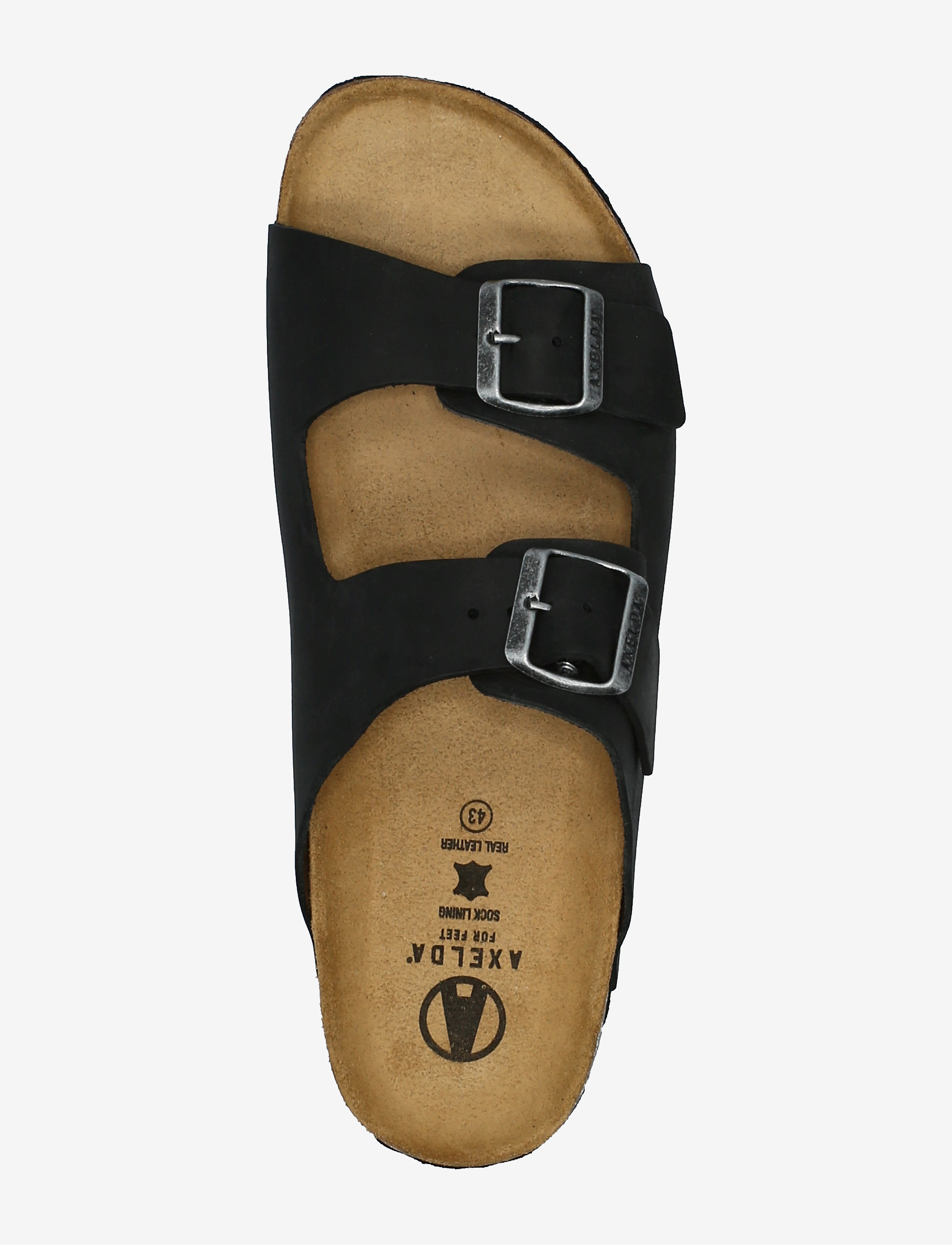 Axelda - Andrea - platta sandaler - black - 3