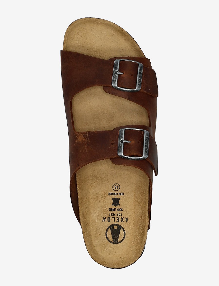 Axelda - Andrea - flache sandalen - camel - 3