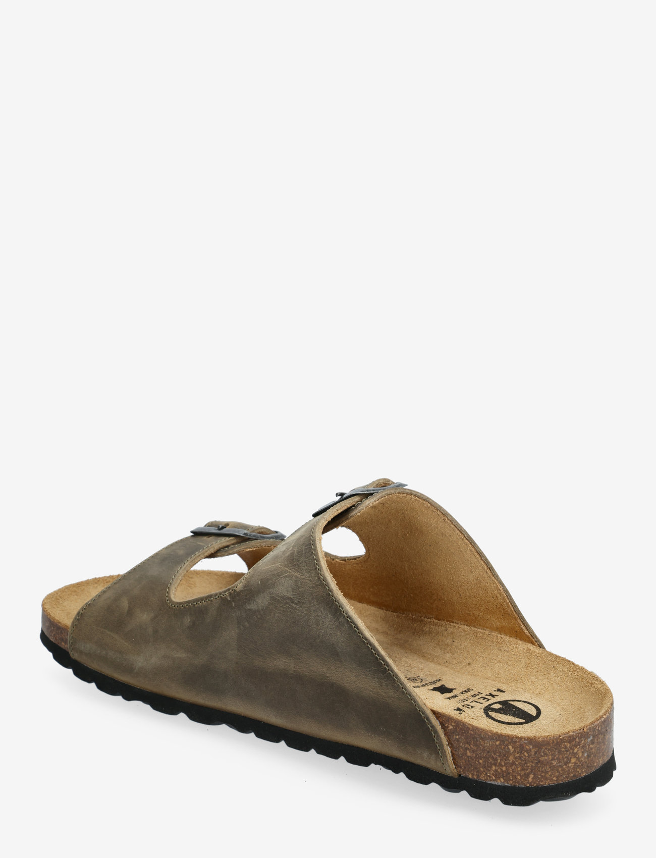 Axelda - Andrea - platta sandaler - khaki - 2